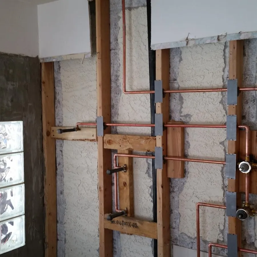 Copper pipe installation for Burst Pipe Repair in Edgewood